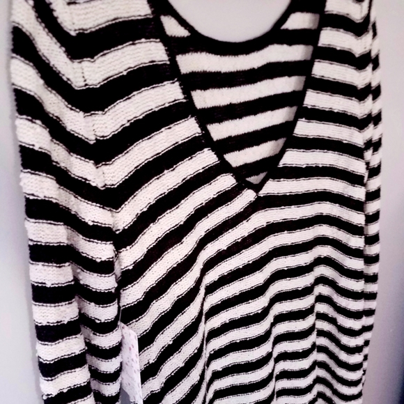 SOLD NWT*Free People Counting stripes swing tunic - Picture 5 of 8